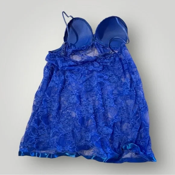 Lot/2 Hot Pink/Blue Lace Lingerie - Picture 9 of 16